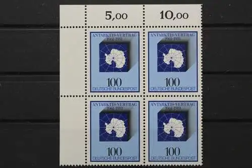 Deutschland, MiNr. 1117, 4er Block, Ecke li. oben, postfrisch - 642626