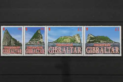 Gibraltar, MiNr. 1014-1017, Viererstreifen, postfrisch - 643086