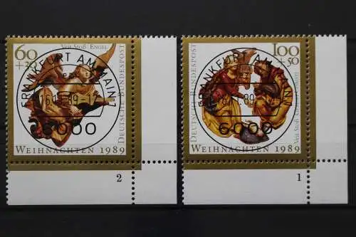 Deutschland, MiNr. 1442-1443, Ecken re. unten, FN 1 bzw. 2, VS F/M, EST - 644360