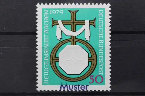 Deutschland (BRD), MiNr. 1017, Muster, postfrisch - 643005