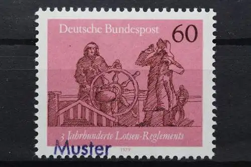 Deutschland (BRD), MiNr. 1022, Muster, postfrisch - 643047