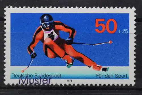 Deutschland (BRD), MiNr. 958, Muster, postfrisch - 643017