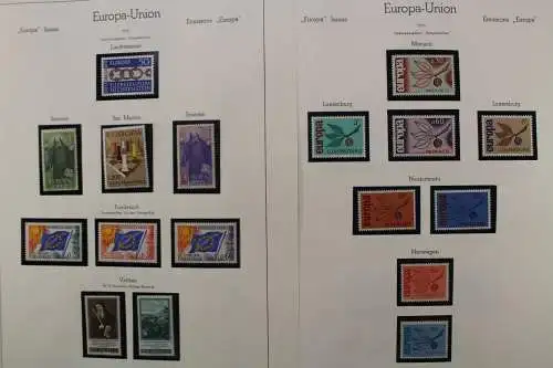 Europa Union (CEPT) 1965-1979, postfrische Sammlung - 707221