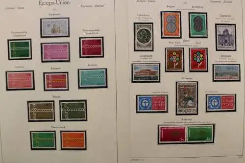 Europa Union (CEPT) 1965-1979, postfrische Sammlung - 707221