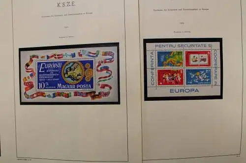 Europa Union (CEPT) 1965-1979, postfrische Sammlung - 707221