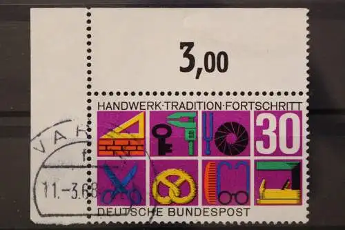 Deutschland (BRD), MiNr. 553, Ecke links oben, gestempelt - 645802