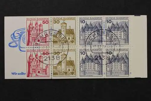 Deutschland (BRD), MiNr. MH 21 a II, Tagesstempel, gestempelt - 661159