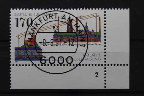 Deutschland (BRD), MiNr. 1557, Ecke re. unten, FN 2, VS F/M, gestempelt - 643838