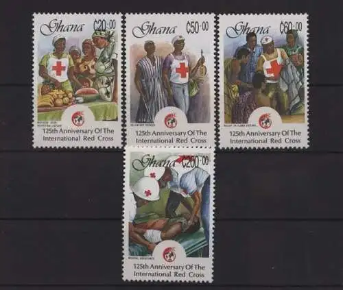 Ghana, MiNr. 1211-1214, postfrisch - 694393