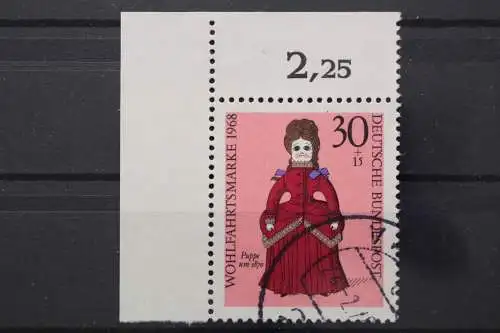 Deutschland (BRD), MiNr. 573, Ecke links oben, gestempelt - 645764