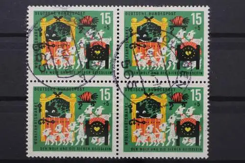 Deutschland (BRD), MiNr. 409, Viererblock, gestempelt - 645078