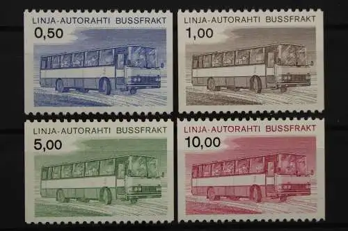 Finnland, Auto Paketmarken, MiNr. 14-17, postfrisch - 647146