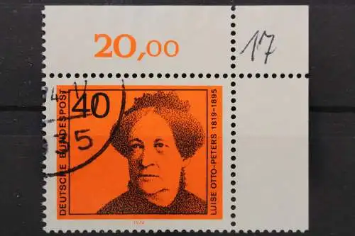 Deutschland (BRD), MiNr. 791, Ecke rechts oben, gestempelt - 647280