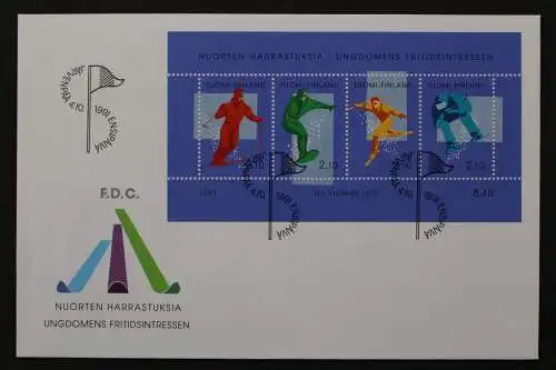 Finnland, MiNr. Block 8, FDC - 647591