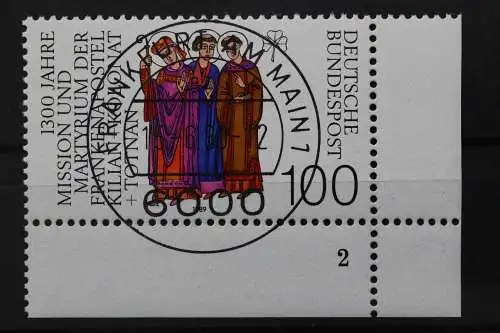 Deutschland (BRD), MiNr. 1424, Ecke rechts unten, FN 2, VS F/M, EST - 644400