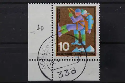 Deutschland (BRD), MiNr. 630, Ecke links unten, gestempelt - 646604