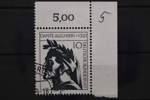 Deutschland (BRD), MiNr. 693, Ecke rechts oben, gestempelt - 646634