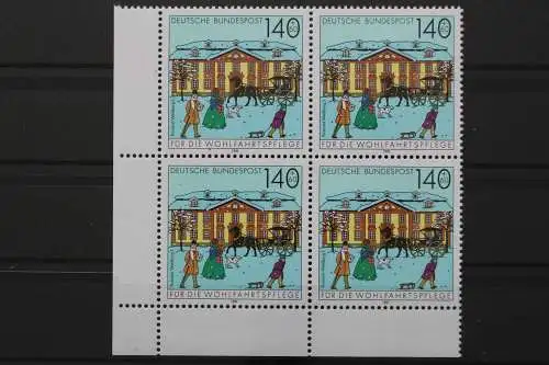 Deutschland, MiNr. 1568, 4er Block, Ecke links unten, postfrisch - 645659