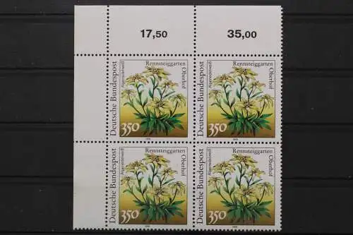 Deutschland, MiNr. 1509, 4er Block, Ecke links oben, postfrisch - 645689