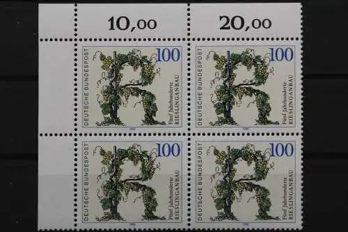 Deutschland, MiNr. 1446, 4er Block, Ecke links oben, postfrisch - 646229