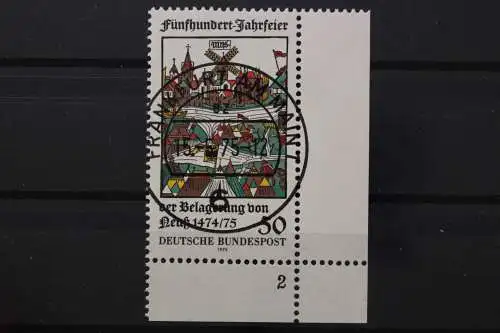 Deutschland (BRD), MiNr. 843, Ecke rechts unten, FN 2, EST - 648936