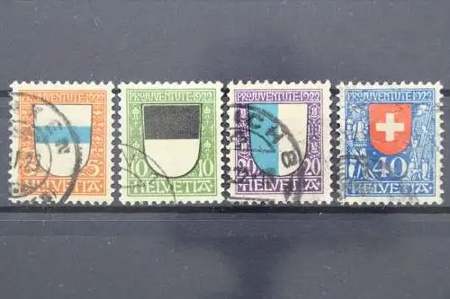 Schweiz, MiNr. 175-178, gestempelt - 646366