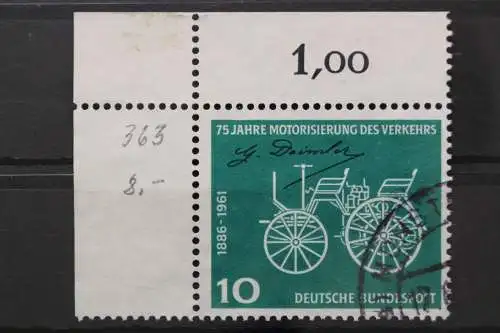 Deutschland (BRD), MiNr. 363, Ecke links oben, gestempelt - 645158