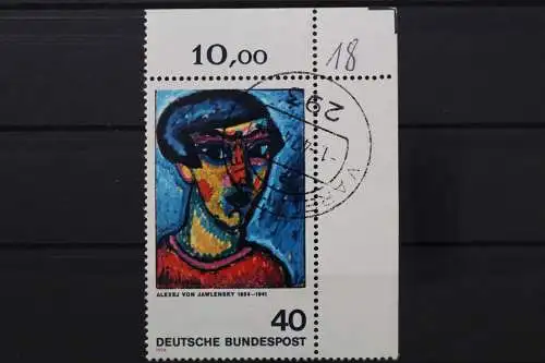 Deutschland (BRD), MiNr. 799, Ecke rechts oben, gestempelt - 647263