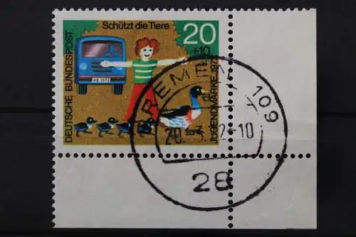 Deutschland (BRD), MiNr. 711, Ecke rechts unten, gestempelt - 646896