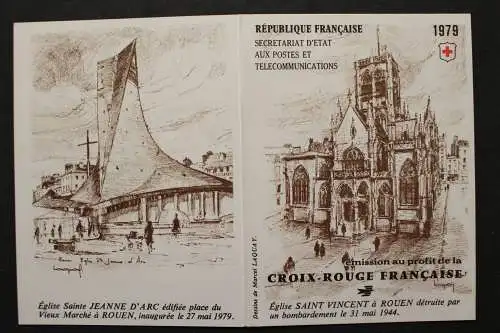 Frankreich, MiNr. 2183-2184 C Markenheftchen, postfrisch - 203561