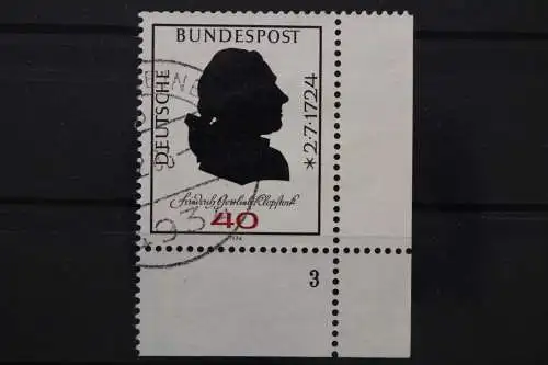 Deutschland (BRD), MiNr. 809, Ecke rechts unten, FN 3, gestempelt - 647211