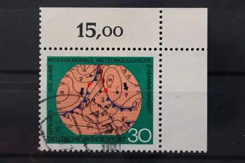 Deutschland (BRD), MiNr. 760, Ecke rechts oben, gestempelt - 646904