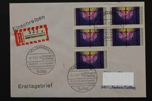 Deutschland (BRD), MiNr. 1201. Viererblock, EST - 648982