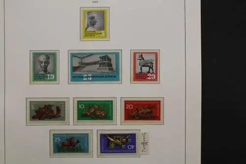 DDR 1956-1959, postfrische Sammlung auf KABE Vordruckblättern - 704358