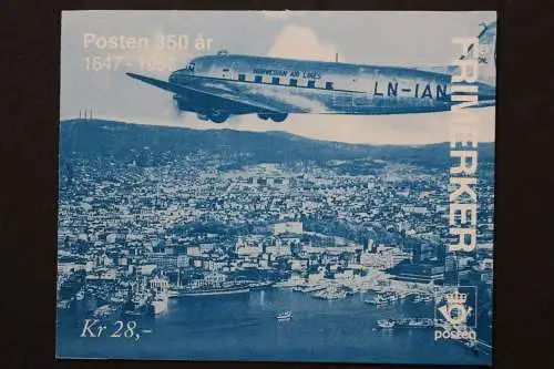 Norwegen, MiNr. 1218-1225 MH 28, postfrisch - 649000