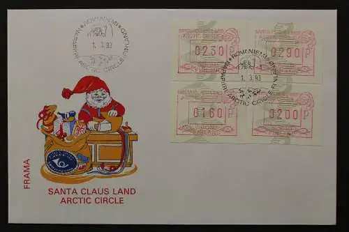 Finnland, Automaten, MiNr. 15, ESST v. 1.3.93, FDC - 647580