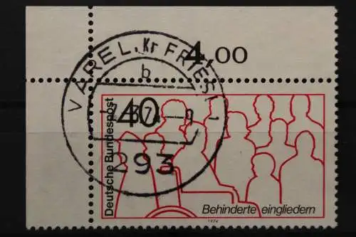 Deutschland (BRD), MiNr. 796, Ecke links oben, gestempelt - 647275