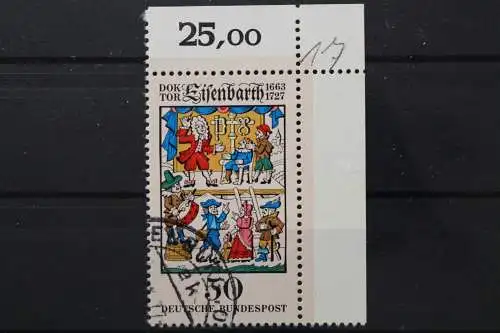 Deutschland (BRD), MiNr. 953, Ecke rechts oben, gestempelt - 648802