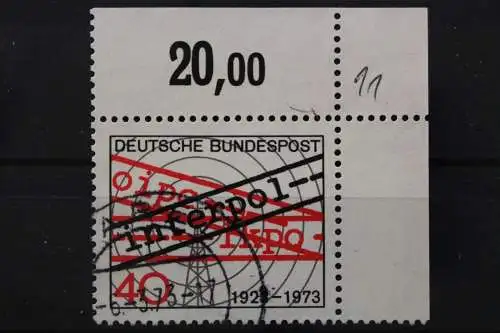 Deutschland (BRD), MiNr. 759, Ecke rechts oben, gestempelt - 646902