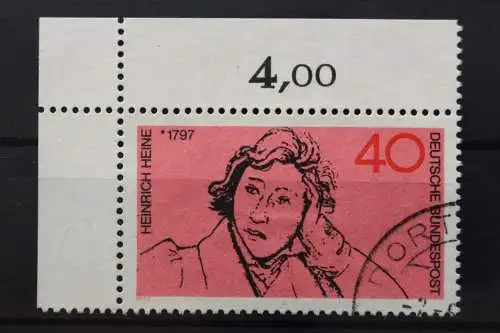 Deutschland (BRD), MiNr. 750, Ecke links oben, gestempelt - 646917