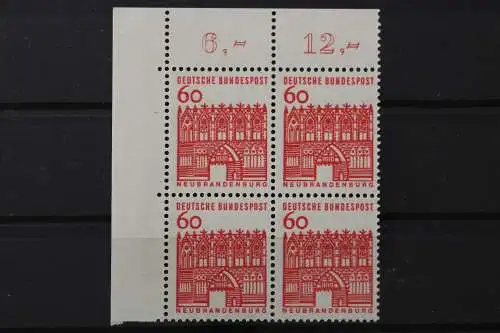 Deutschland, MiNr. 459, 4er Block, Ecke links oben, postfrisch - 649751