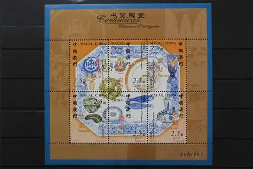 Macau, MiNr. 1111-1116, Kleinbogen, postfrisch - 649043