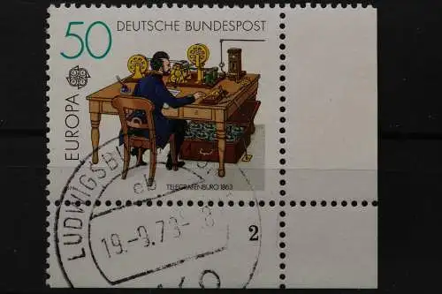 Deutschland (BRD), MiNr. 1011, Ecke rechts unten, FN 2, gestempelt - 650474