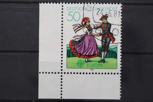 Deutschland (BRD), MiNr. 1096, Ecke links unten, gestempelt - 651462