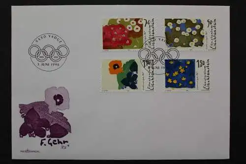 Liechtenstein, MiNr. 1132-1135, FDC - 205115