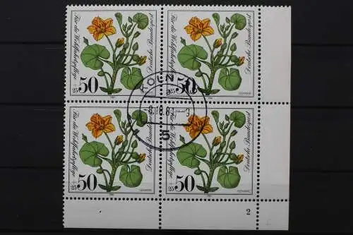 Deutschland (BRD), MiNr. 1109, 4er Block, Ecke rechts unten, FN 2, EST - 651442