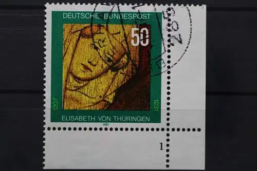 Deutschland (BRD), MiNr. 1114, Ecke rechts unten, FN 1, gestempelt - 651428