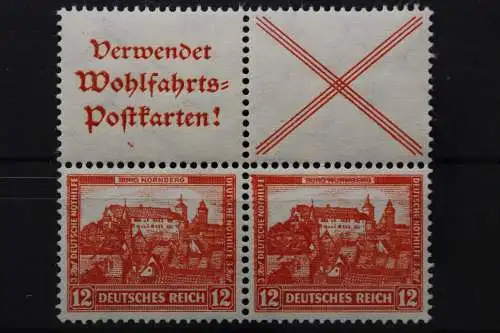 Deutsches Reich, MiNr. S 101 + S 100, Falz - 652415