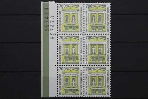 Deutschland, MiNr. 1691, 6er Block, li. Rand mit BZN, postfrisch - 652501