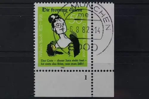 Deutschland (BRD), MiNr. 1129, Ecke rechts unten, FN 1, gestempelt - 654341